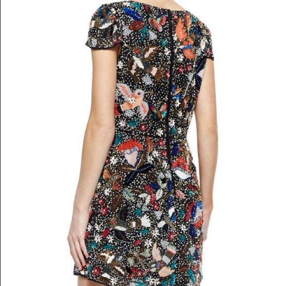 alice + olivia beaded Ellen dress, size 4 - Picture 3 of 8